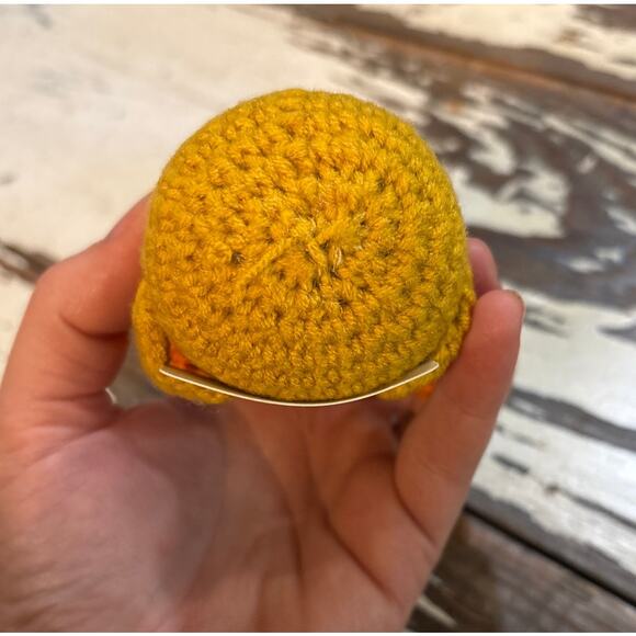 Vintage Crocheted Sun Ornament with Poem | Handmade Gift, 4" x 3.5" - Picture 4 of 4